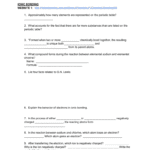 Ionic Covalent Bonding Webquest Or Ionic And Covalent Bonding Worksheet With Answers