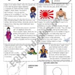 Japan  Esl Worksheetcacucacu Or Japan Reading Comprehension Worksheets