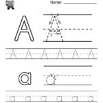 Kindergarten Alphabet Worksheets To Print  Activity Shelter With Regard To Abc Worksheets For Kindergarten