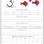 Kindergarten Number Writing Worksheets  Confessions Of A Homeschooler Regarding Number Worksheets For Kindergarten