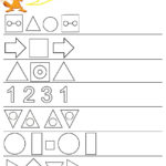 Kindergarten Pattern Worksheets For Kindergarten Printable Math In Pattern Worksheets For Preschool
