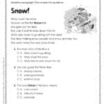 Kindergarten Winter Art Ideas For Kindergarten The Alphabet Kids Within Thanksgiving Reading Comprehension Worksheets