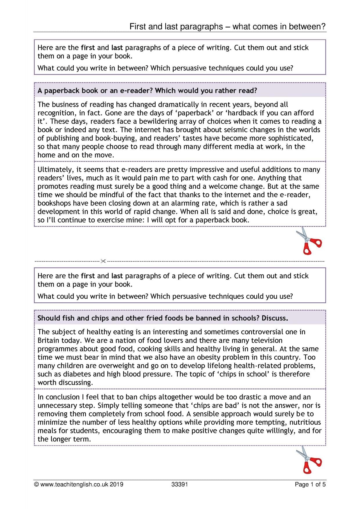Ks3 Writing  Argument And Persuasive Writing  Teachit English As Well As Using Persuasive Techniques Worksheet Answers