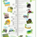 Landscapes Crossword Puzzle Worksheet  Free Esl Printable As Well As Free Printable Landform Worksheets