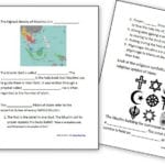 Learning About Islam  Free Worksheets And Resources For Kids Inside World Religions Worksheets