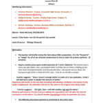 Lesson Plan And Student Worksheet For Microslide Lesson Set 53 Answers