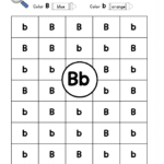 Letter B Letter Detective Uppercase  Lowercase Visual For Letter B Worksheets