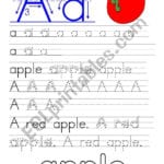 Letter Formation Worksheets And Reuploaded Learning Letters Aa And With Regard To Letter Formation Worksheets