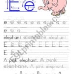 Letter Formation Worksheets And Reuploaded Learning Letters Ee And Regarding Letter Formation Worksheets