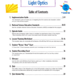 Light Optics  Gvlibraries Within Bill Nye Light Optics Worksheet Answers