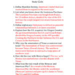 Manifest Destiny To Reform Study Guide Answers Inside Manifest Destiny Worksheet Answers