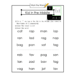 Mark The Word Workbook  Readbright As Well As Mark The Vowels Worksheet