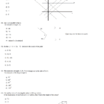 Math Plane  Act Geometry Practice Questions Intended For Act Math Practice Worksheets