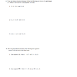 Math Plane  Midpoint And Distance For Distance And Midpoint Worksheet Answers