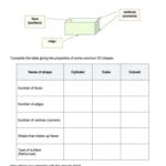 Math Properties Worksheet 3 D Shapes Worksheet Preview Math Together With Math Properties Worksheet Pdf