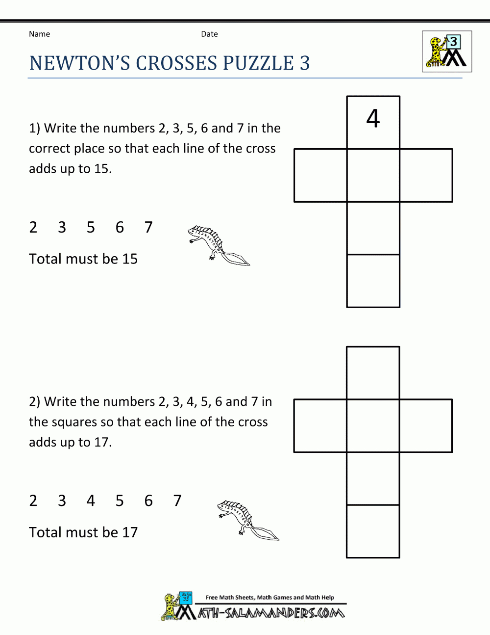 Math Puzzle Worksheets 3Rd Grade With Regard To Math Worksheets For Third Grade Students