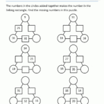 Math Puzzles 2Nd Grade For Algebra Puzzles Worksheets