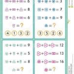 Mathematics Educational Game For Kids Fun Worksheets For Children Along With Fun Worksheets For Kids