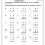 Middle School Math Worksheets Middlehool Th Grade Maths High With Pertaining To Middle School Math Worksheets