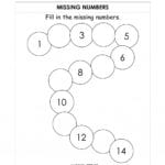 Missing Number Worksheets For Kindergarten  Hubpages Together With Number Worksheets For Kindergarten