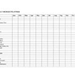 Monthly Budget Spreadsheet Template Printable Worksheets Free Frugal Along With Free Printable Budget Worksheet Template
