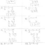 Multi Step Equations Worksheet Variables On Both Sides  Worksheet In Solving Equations With Variables On Both Sides Worksheet Answer Key