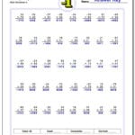 Multidigit Multiplication Regarding Double Digit By Double Digit Multiplication Worksheets