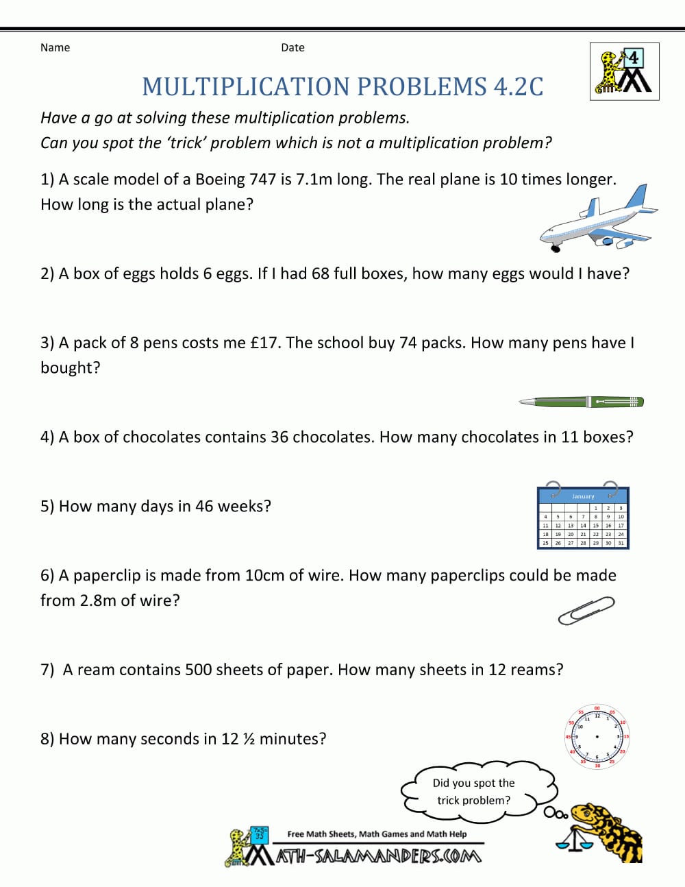 Multiplication Word Problems 4Th Grade Together With Fun Multiplication Practice Worksheets