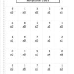 Multiplication Worksheets And Printouts Along With Multiplication Review Worksheets