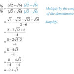 Multiplying And Dividing Radical Expressions With Multiplying Radical Expressions Worksheet Answers