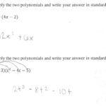 Multiplying Polynomials  1 Students Are Asked To Multiply With Regard To Operations With Polynomials Worksheet