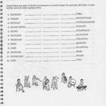 Music Worksheets Intended For Music Worksheets For Middle School