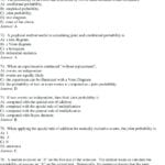 Mutually Exclusive Probability And Independent And Dependent Probability Worksheet With Answer Key