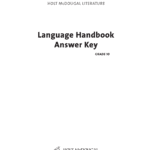 Na G10 Lang Hndbk Answer Key And Language Handbook Worksheets
