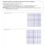 Name Date With Regard To Quadratic Inequalities Worksheet With Answers