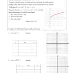 Name Period Date Graphing Radical Functions Worksheet 1 For Function Table Worksheets Answers
