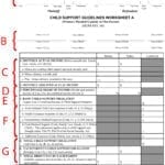 New Mexico Child Support Worksheet The Best Worksheets Image In Nm Child Support Worksheet
