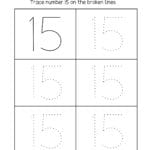 Number 15 Writing Counting And Identification Printable Worksheets And Printable Toddler Worksheets