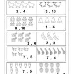 Numbers 1 10 Worksheet Preschool 001 » Printable Coloring Pages For Kids As Well As Number 1 Worksheets For Preschool