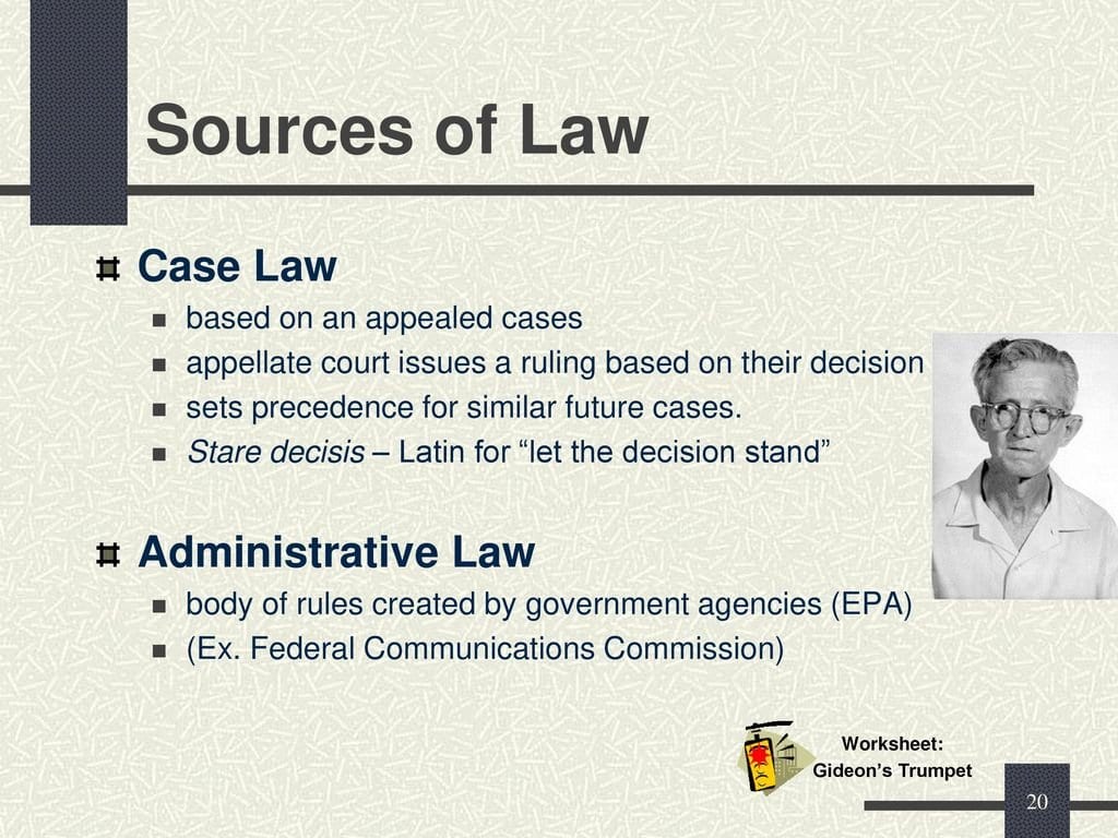 Objective 101 Ethics Sources Of Law  Legal Systems  Ppt Download Along With Sources Of Law Worksheet