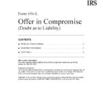 Offer In Compromise Offer In Compromise Sample Letter Intended For Offer In Compromise Worksheet