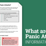 Panic Attack Info Sheet Worksheet  Therapist Aid Along With Panic Attack Worksheets Pdf