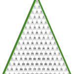 Pascal's Triangle Christmas Tree Patterns Math Activity For Sierpinski Triangle Worksheet