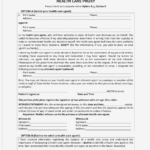 Patients Health Care Surrogate — Bcma Intended For Health Care Surrogate Worksheet