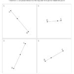 Perpendicular Lines Through Points On A Line Segment Segments Are Intended For Lines Line Segments And Rays Worksheets