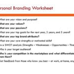 Personal Branding  Ppt Download Within Personal Brand Worksheet