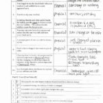 Physical And Chemical Properties And Changes Worksheet For Physical And Chemical Properties And Changes Worksheet Answers