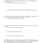 Physics Momentum And Collisions Section Review Sheet Together With Momentum And Collisions Worksheet Answers