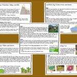 Pictures Of Landforms For 2Nd Grade Also Free Printable Landform Worksheets