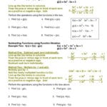 Pl 3 Adding And Subtracting Polynomial Functions With Function With Regard To Adding And Subtracting Polynomials Worksheet Answers